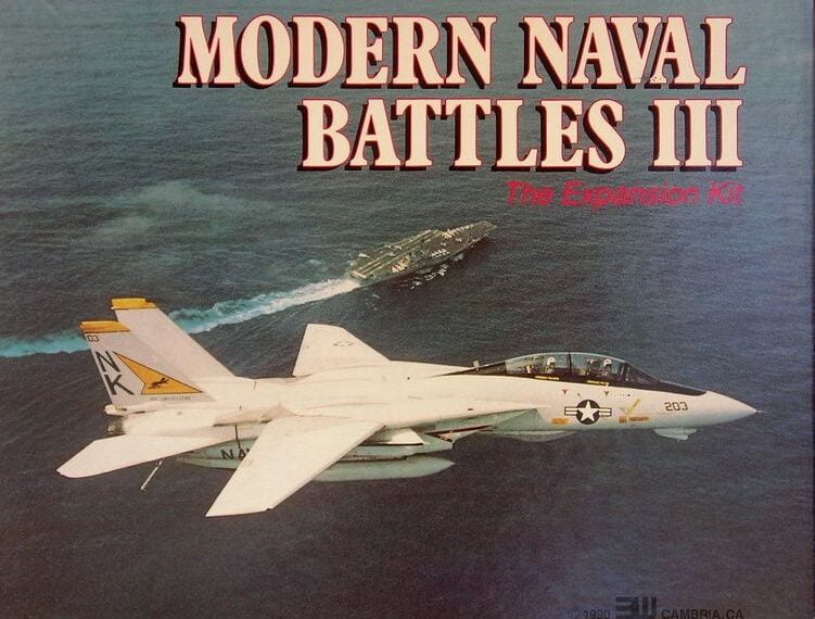 Modern Naval Battles III (1990) Board Game