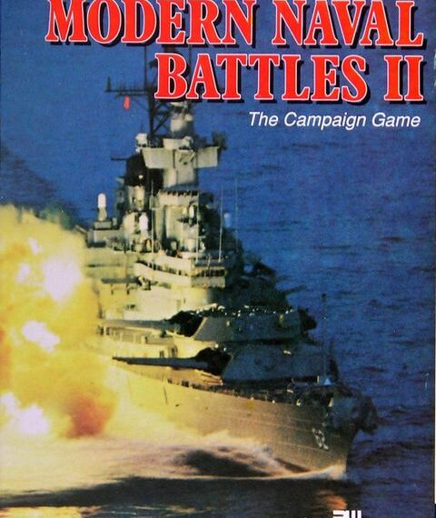 Modern Naval Battles II: The Campaign Game (1990) Board Game