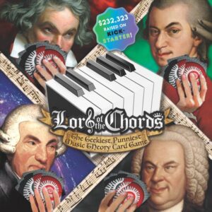 Lord of the Chords: The Geekiest, Punniest Music Theory Card Game (2019) Board Game