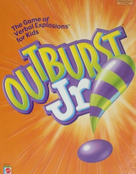 Outburst Junior (1989) Board Game