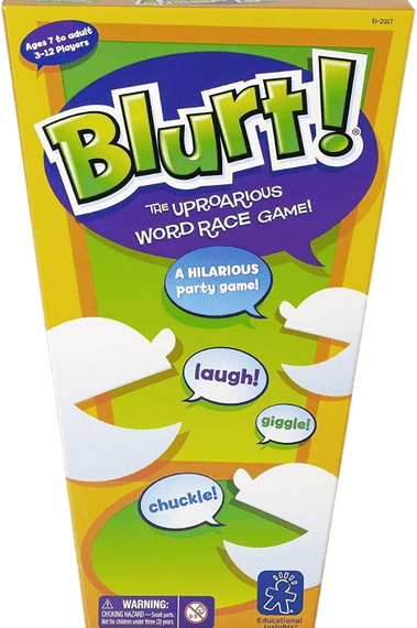 Blurt! (1992) Board Game