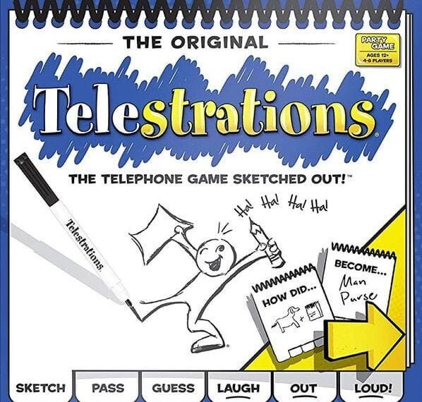 Telestrations (2009) Board Game