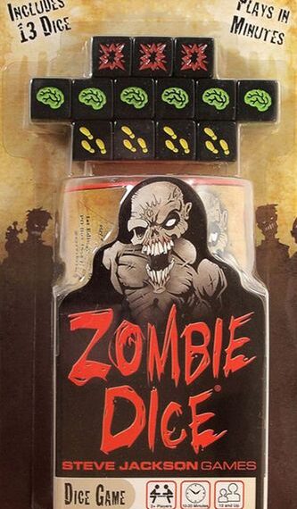 Zombie Dice (2010) Board Game