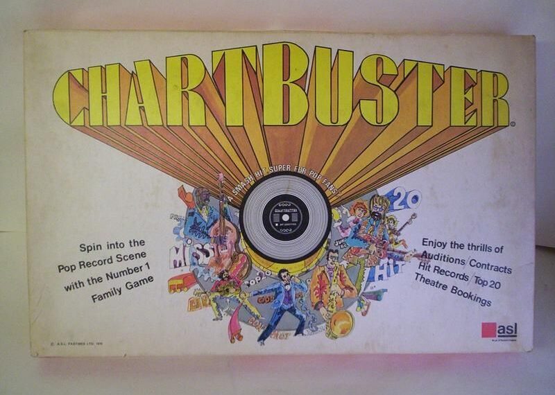 Chartbuster (1970) Board Game