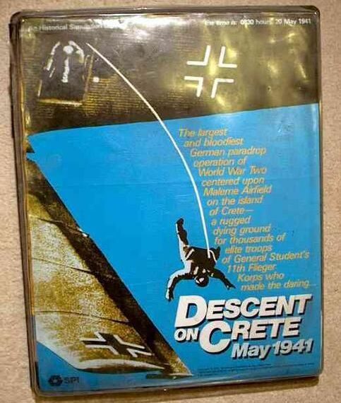 Descent on Crete: May 1941 (1978) Board Game