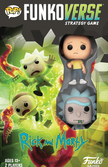 Funkoverse Strategy Game: Rick & Morty 100 (2019) Board Game