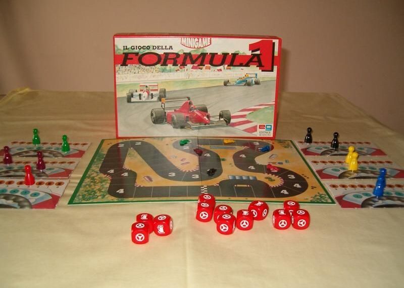 Il gioco della Formula Uno (1996) Board Game
