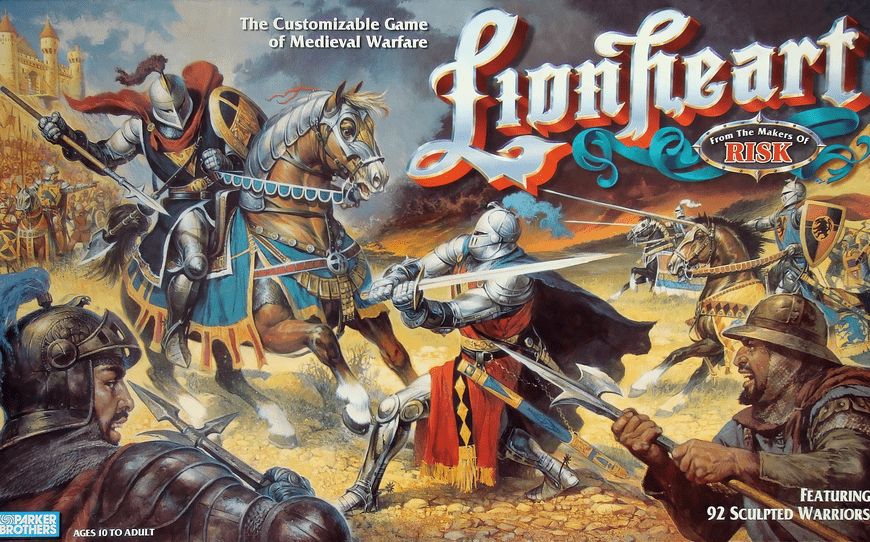 Lionheart (1997) Board Game