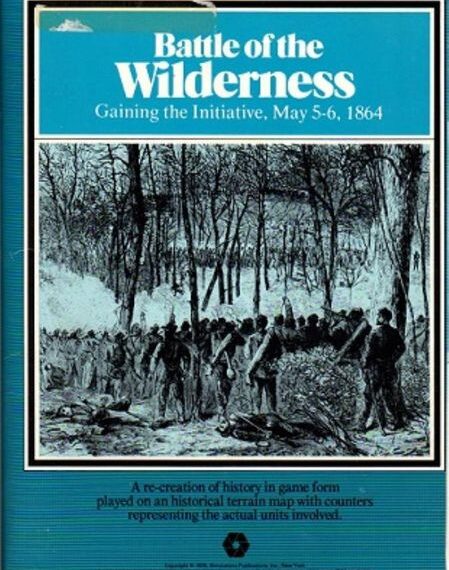 Battle of the Wilderness: Gaining the Initiative, May 5-6, 1864 (1975) Board Game