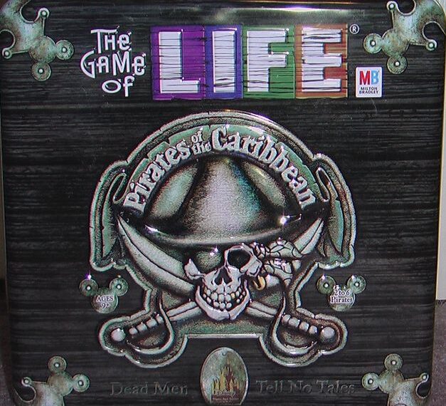 The Game of Life: Pirates of the Caribbean (2004) Board Game