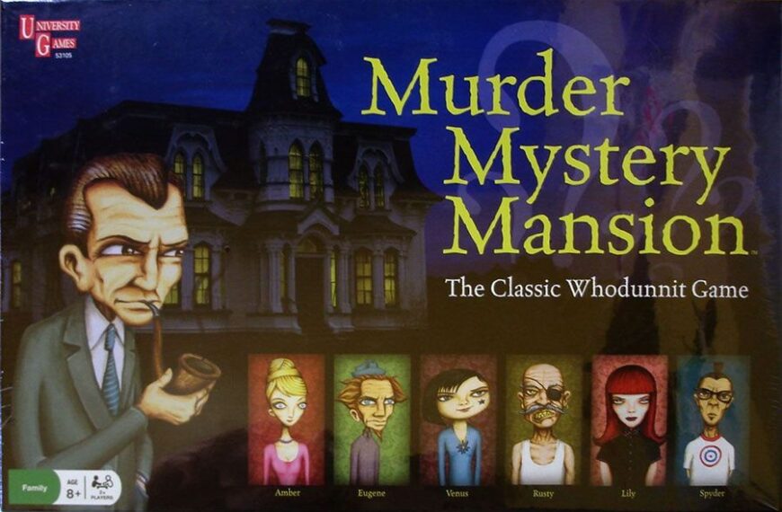 Murder Mystery Mansion (2008) Board Game