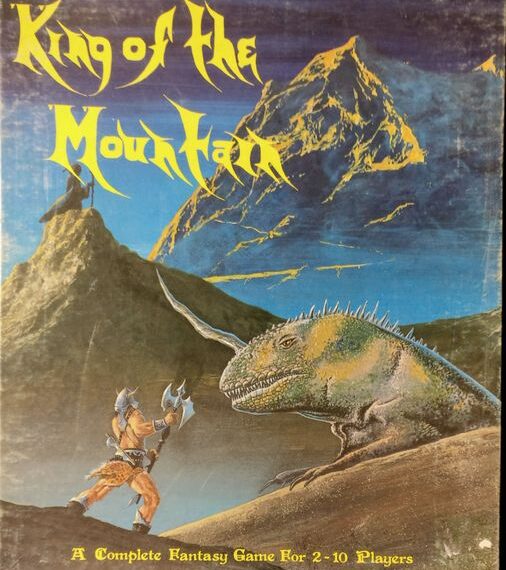 King of the Mountain (1980) Board Game