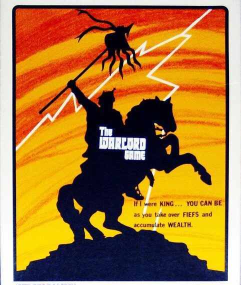 The Warlord Game (1977) Board Game