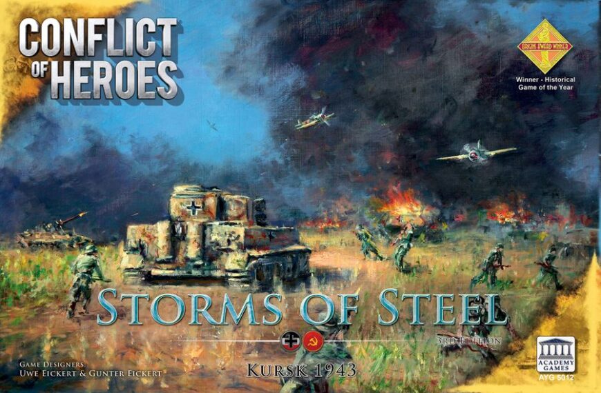 Conflict of Heroes: Storms of Steel – Kursk 1943 (Third Edition) (2019) Board Game
