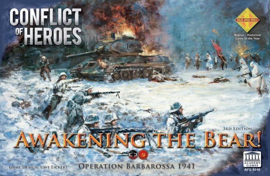 Conflict of Heroes: Awakening the Bear – Operation Barbarossa 1941 (Third Edition) (2019) Board Game