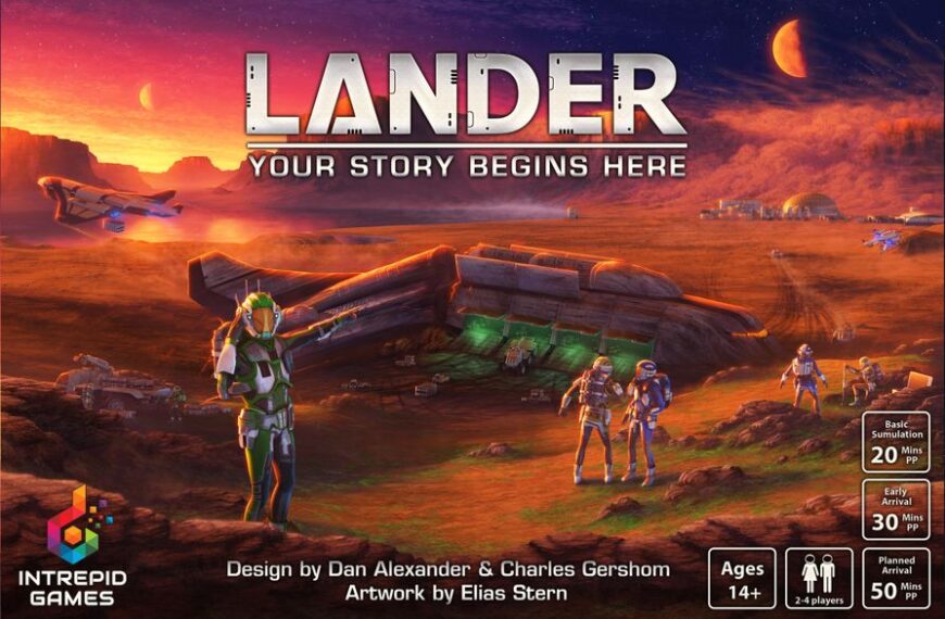 LANDER Board Game
