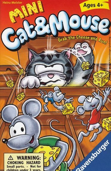 Mini Cat & Mouse (2008) Board Game