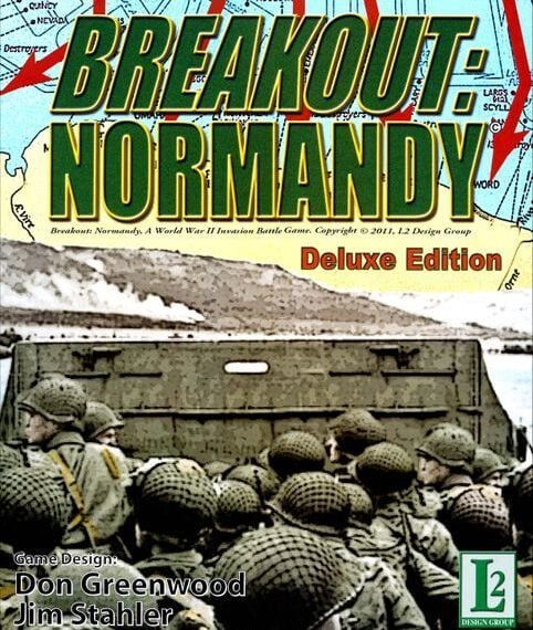 Breakout: Normandy (1992) Board Game