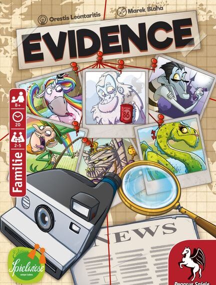 Evidence (2019) Board Game