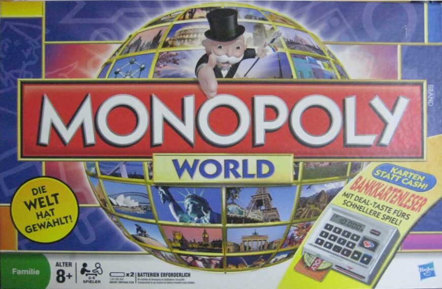 Monopoly World (2008) Board Game