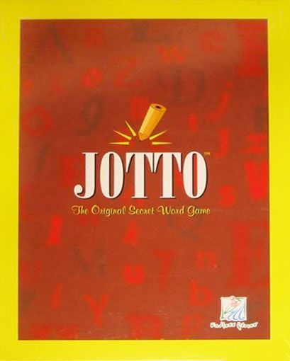 Jotto (1956) Board Game