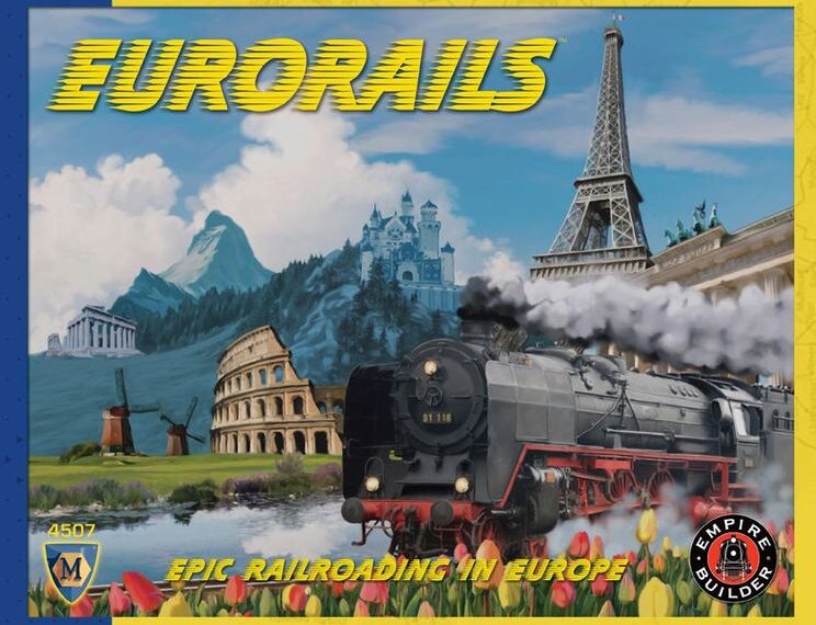 Eurorails (1990) Board Game
