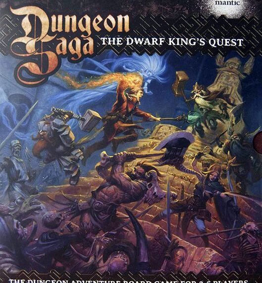 Dungeon Saga: Dwarf King’s Quest (2015) Board Game