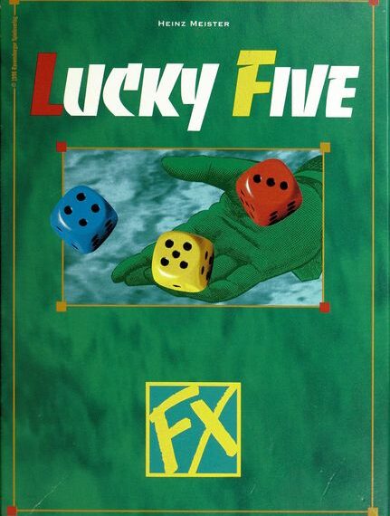 Lucky Five (1998) Board Game