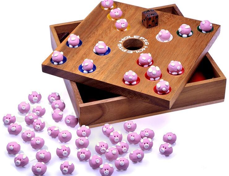 Pig Hole Board Game