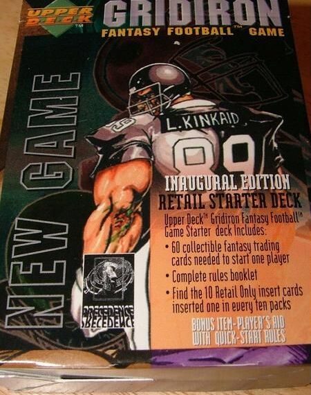Gridiron Fantasy Football (1995) Board Game