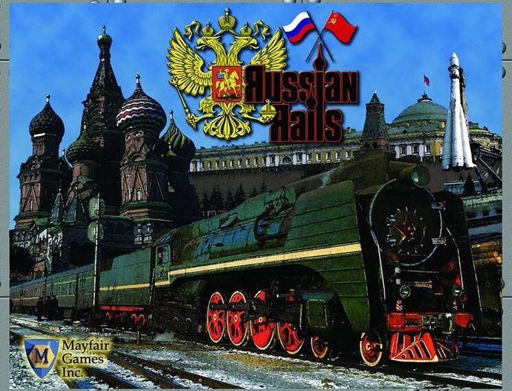 Russian Rails (2004) Board Game