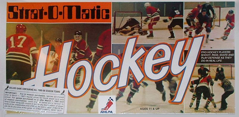 Strat-O-Matic Hockey (1978) Board Game