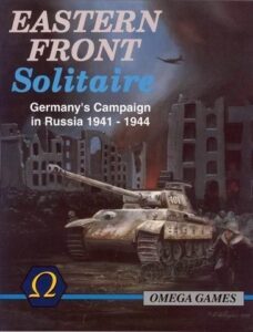 Eastern Front Solitaire (1986) Board Game