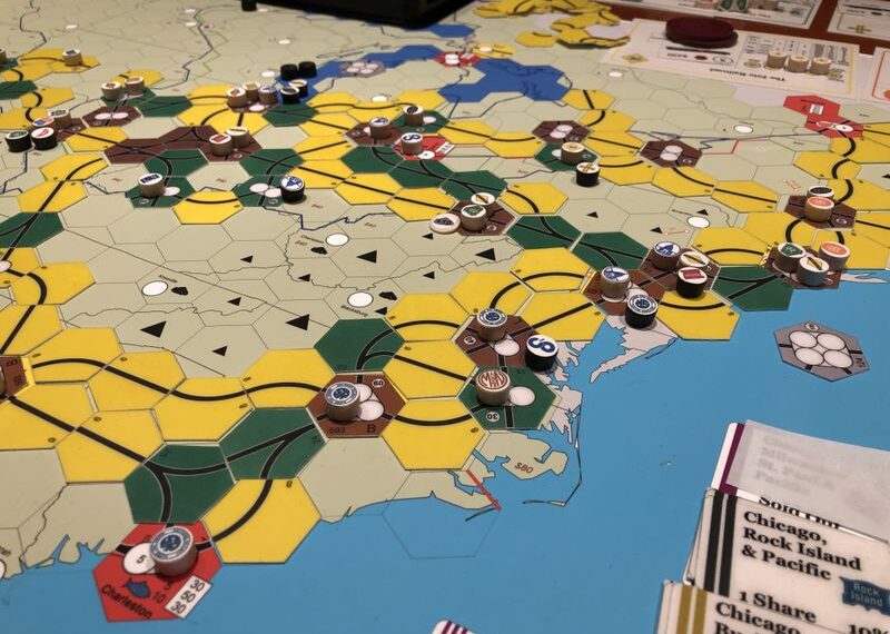 18C2C: Manifest Destiny (2003) Board Game