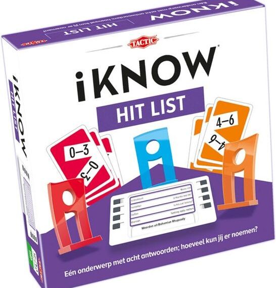 iKNOW: Hit List (2016) Board Game