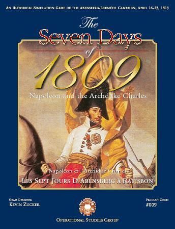 The Seven Days of 1809: Napoleon and the Archduke Charles (2004) Board Game