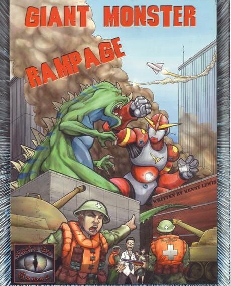 Giant Monster Rampage (2002) Board Game