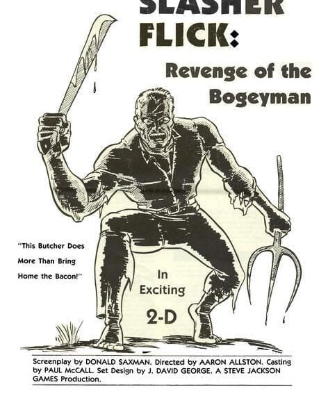 Slasher Flick (1983) Board Game
