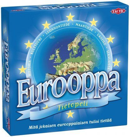 Eurooppa Tietopeli Board Game