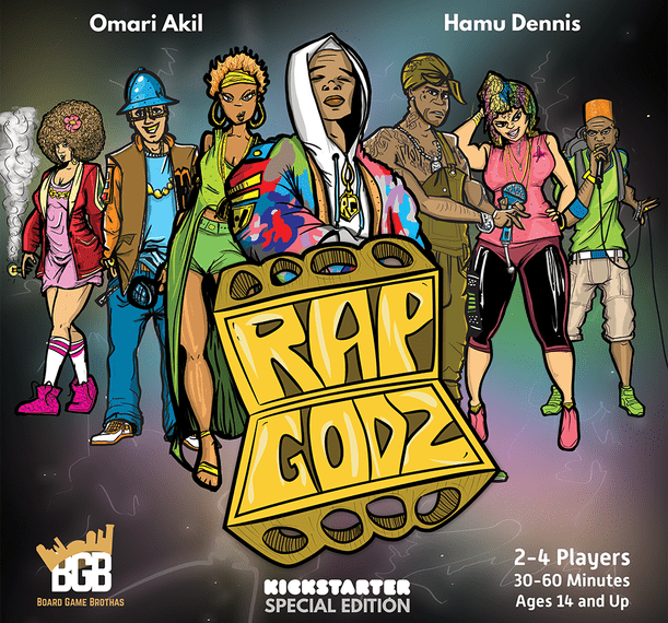 Rap Godz (2020) Board Game