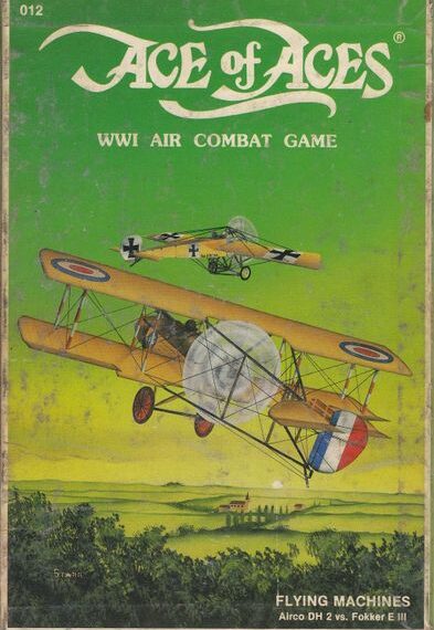Ace of Aces: Flying Machines (1983) Board Game