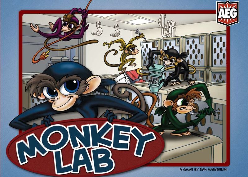 Monkey Lab (2009) Board Game