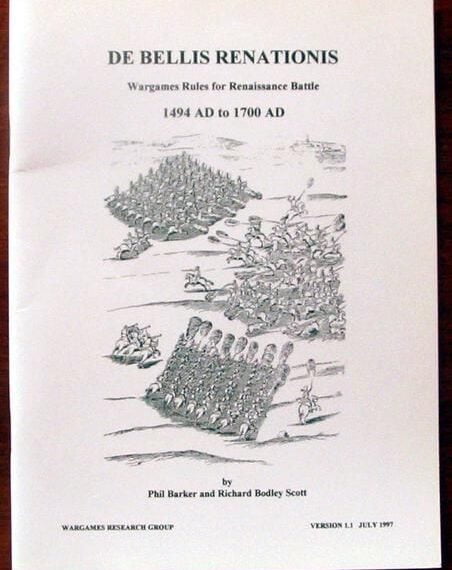 De Bellis Renationis (1997) Board Game