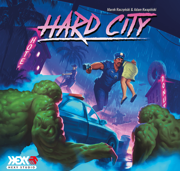 Hard City (2020) Board Game