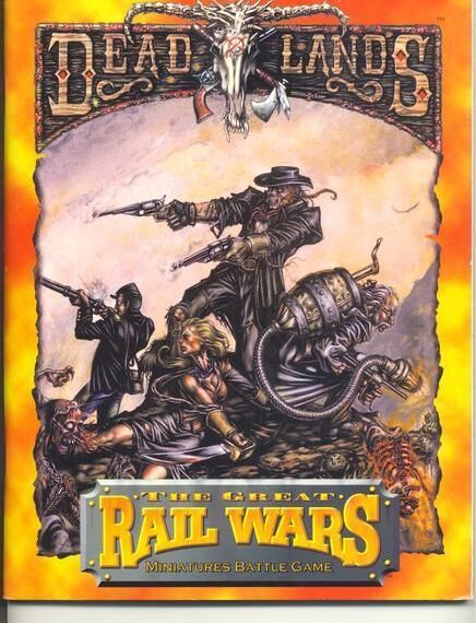 Deadlands: The Great Rail Wars (1997) Board Game