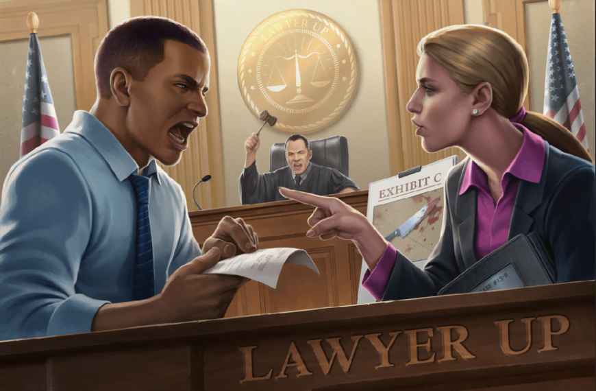 Lawyer Up (2021) Board Game