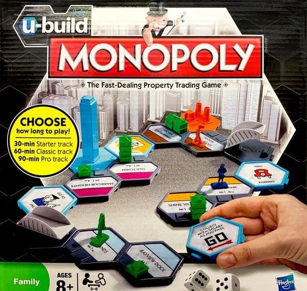 U-Build Monopoly (2010) Board Game