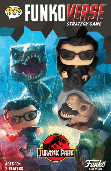 Funkoverse Strategy Game: Jurassic Park 101 (2020) Board Game