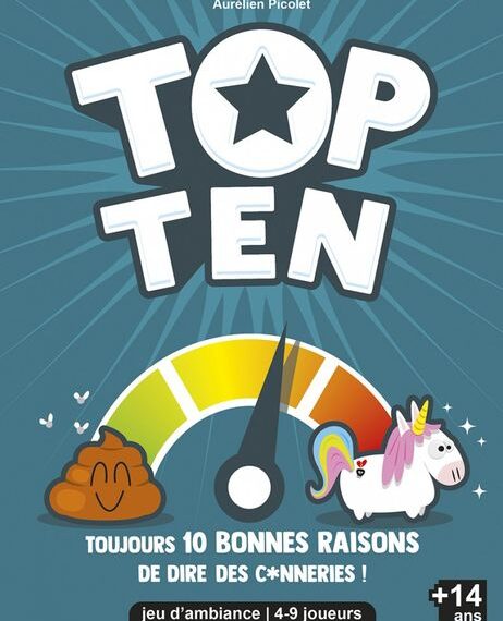 Top Ten (2020) Board Game