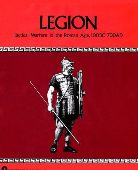 Legion: Tactical Warfare in the Roman Age, 100BC-700AD (1975) Board Game